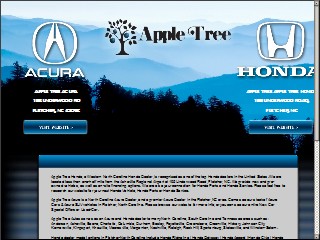Web site www.appletreeautos.com, Apple Tree Honda