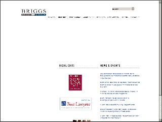 Web site www.briggs.com, Black's Tire & Auto Service