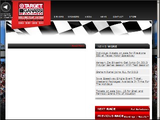 Web site www.chipganassiracing.com, Chip Ganassi Racing with Felix Sabates
