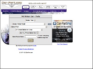 Web site www.cityautosalvage.com, City Auto Salvage