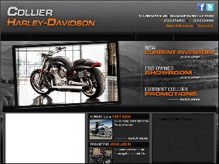 Web site www.collierhd.com, Collier Harley-Davidson