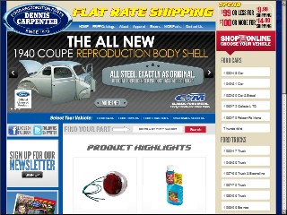 Web site http://www.dennis-carpenter.com, Dennis Carpenter Ford Restoration Parts