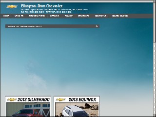 Web site www.ellington-brimchevrolet.com, Edwards-Brim Chevrolet Inc