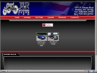Web site www.jandesales.com, Shelby Automotive - Auto Repair, Oil change, Brakes and Tires in Shelby