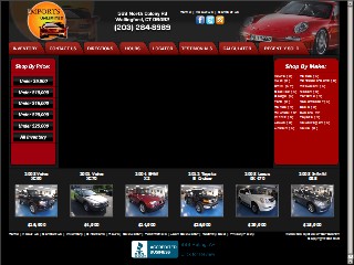 Web site www.luxurycars.com, LUXURYCARS.COM
