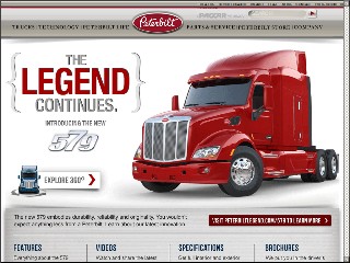 Web site www.peterbilt.com, TLG Peterbilt - Dunn