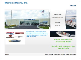 Web site www.wootensmarine.com, Wooten's Marine Inc